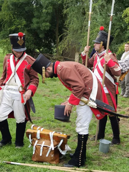 Slag van Waterloo Reinacting (België)